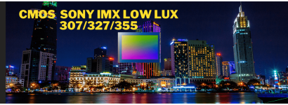  Видеокамеры наблюдения с матрицами CMOS SONY Starvis IMX 307; IMX 327; IMX 335 